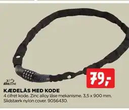 jem & fix KÆDELÅS MED KODE tilbud