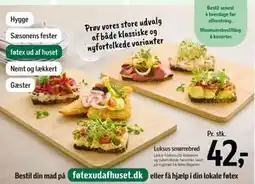 Føtex Luksus smørrebrød tilbud