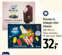Føtex Premier Is (isbæger / iskasse) tilbud