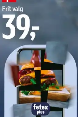 Føtex Frit valg - Burger BOOST (tilbud) tilbud