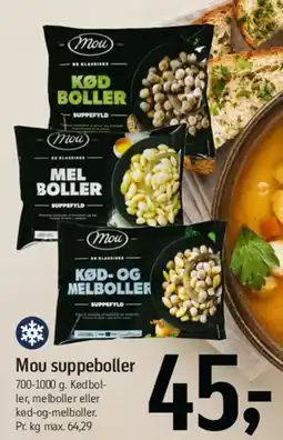 Føtex Mou suppelboller tilbud