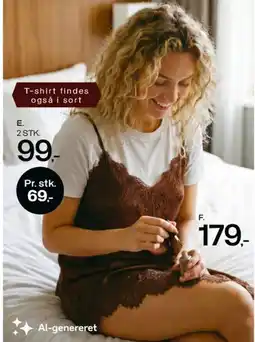 Føtex Top med blonde-kant tilbud