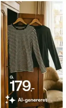 Føtex T-shirt med lange ærmer tilbud