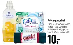 Føtex Fritvalgsmarked (udvalgte småvarer) tilbud