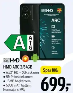 Føtex HMD ARC 2/64GB tilbud
