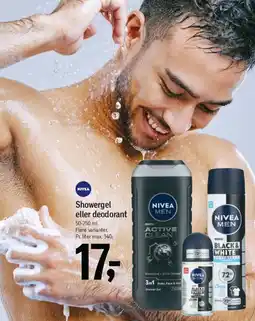 Føtex NIVEA showergel eller deodorant tilbud