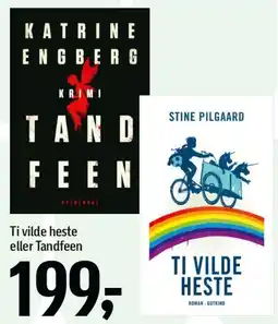 Føtex Ti vilde heste eller Tandfeen tilbud