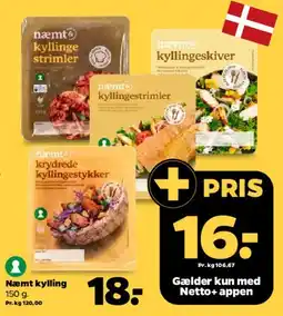Netto Næmt kylling tilbud