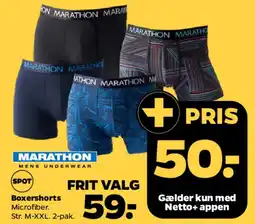 Netto Marathon boxershorts 2-pak tilbud
