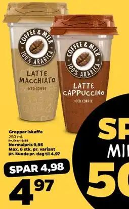 Netto Latte Macchiato / Latte Cappuccino (iced) tilbud