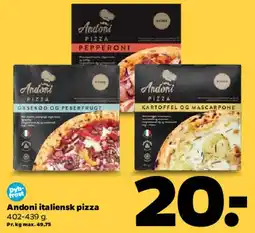Netto Andoni italiensk pizza tilbud