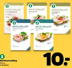 Netto Minimum pålæg tilbud