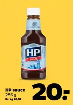 Netto HP sauce tilbud