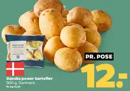 Netto Danske power kartofler tilbud