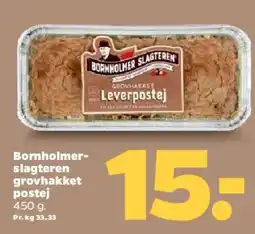Netto Bornholmer slagterens leverpostej tilbud