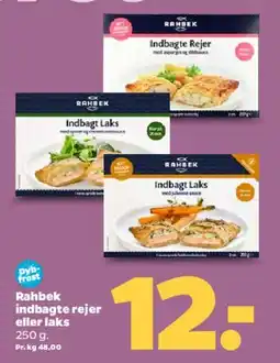 Netto Rahbek indbagte rejer eller laks tilbud