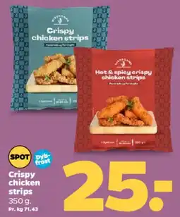 Netto Crispy chicken strips tilbud