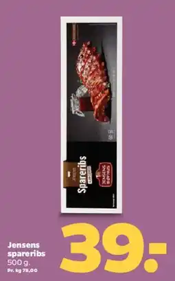 Netto Jensens spareribs tilbud