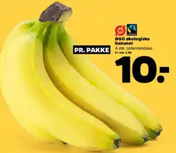 Netto ØGO økologiske bananer tilbud