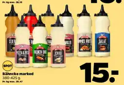 Netto Dressing / sauce på flaske tilbud
