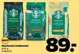 Netto Starbucks hele bønner tilbud