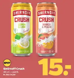 Netto Smirnoff Crush tilbud