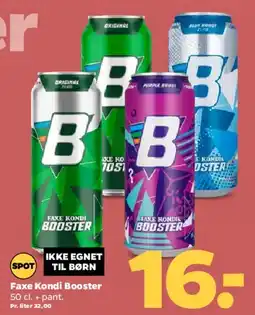 Netto Faxe Kondi Booster tilbud