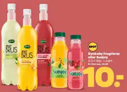Netto Rynkeby frugtbrus / Sunjoy tilbud