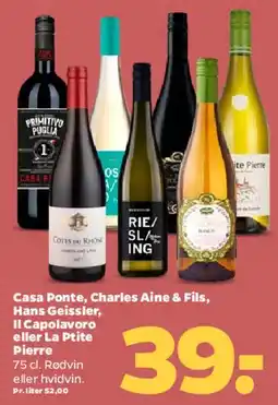 Netto Casa Ponte / Charles Ainé & Fils / Hans Geissler / Il Capolavoro / La Pitte Pierre tilbud