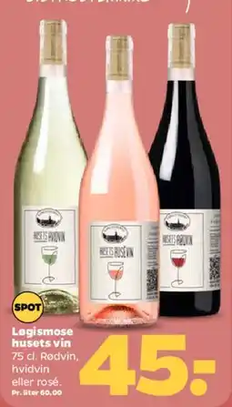 Netto Løgismose husets vin tilbud