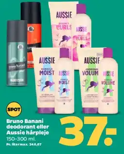 Netto Bruno Banani deodorant eller Aussie hårpleje tilbud