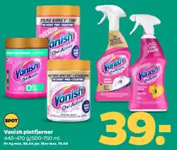 Netto Vanish pletfjerner tilbud