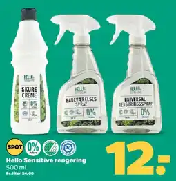 Netto Hello Sensitive rengøring tilbud