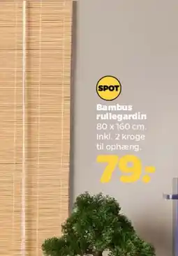 Netto Bambus rullegardin tilbud