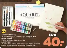Netto Akvarel / Aquarel produkter tilbud