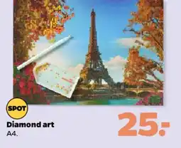 Netto Diamond art A4 tilbud