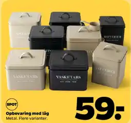 Netto Opbevaring med låg tilbud