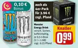REWE DE Monster Energy Drink tilbud