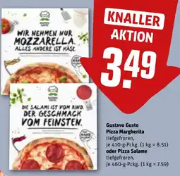 REWE DE Gustavo Gusto Pizza Margherita tilbud