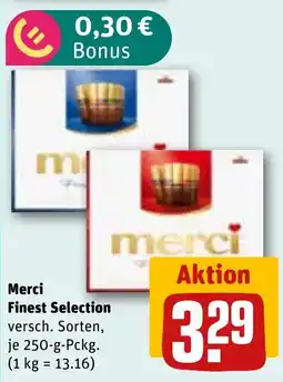 REWE DE Merci Finest Selection tilbud