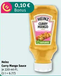 REWE DE Heinz Curry Mango Sauce tilbud