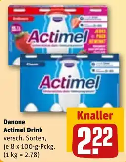 REWE DE Danone Actimel Drink tilbud