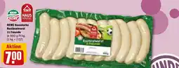 REWE DE REWE Hausmarke Rostbratwurst tilbud