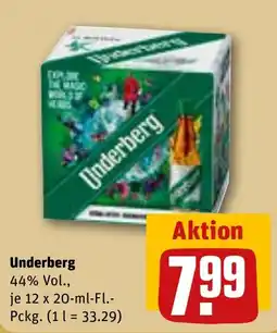 REWE DE Underberg tilbud