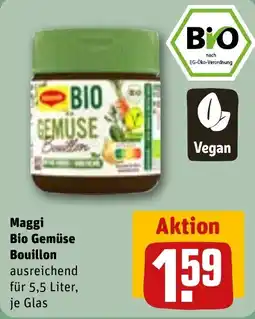 REWE DE Maggi Bio Gemüse Bouillon tilbud