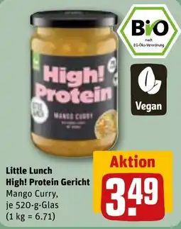 REWE DE Little Lunch High! Protein Gericht tilbud