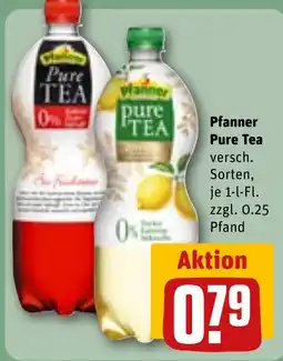 REWE DE Pfanner Pure Tea tilbud