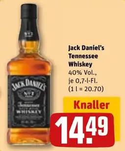 REWE DE Jack Daniel's Tennessee Whiskey tilbud
