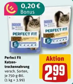 REWE DE Perfect Fit Katzen-trockennahrung tilbud