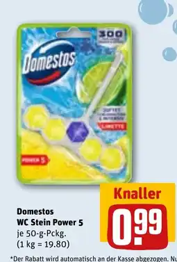 REWE DE Domestos WC Stein Power 5 tilbud